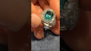 emerald stone emerald ring design zamarud utubeshortsviralshort zamrudemraldring