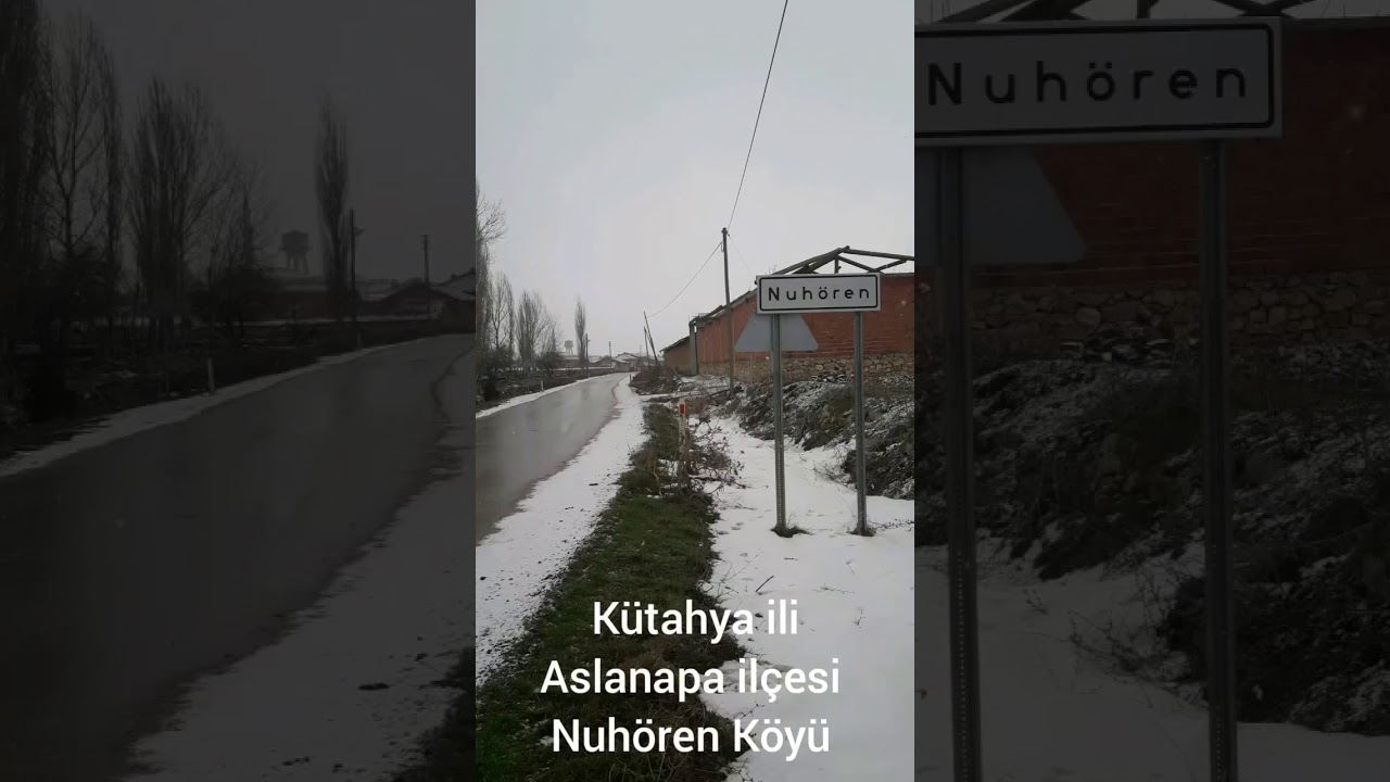 KÜTAHYA ASLANAPA NUHÖREN KÖYÜ TANITIMI VİDEO 1