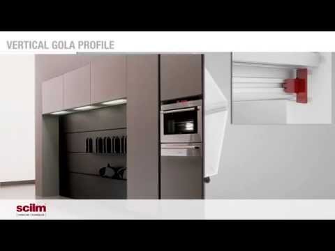 Montaje 3d perfiles gola en muebles de cocina youtube