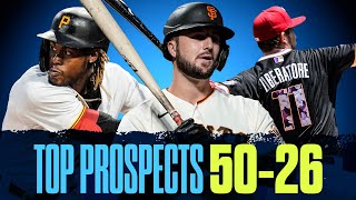 Top 100 MLB Prospects for 2022 - 50-26 (Ft. Edward Cabrera, Joey Bart, Oneil Cruz and more!)