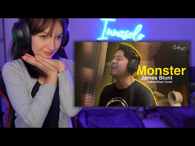Monster - James Blunt (Cakra Khan Cover) | First Time Reaction class=