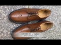 Video: Derby shoe Triple Sole Center 51 14062 brown leather