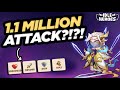 Idle Heroes - 1.1 MILLION Attack Sword Flash Xia?!?!