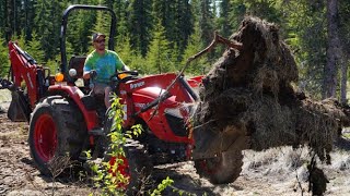 Cutting in a Driveway to the Quonset Hut Shop | We Make Progress!