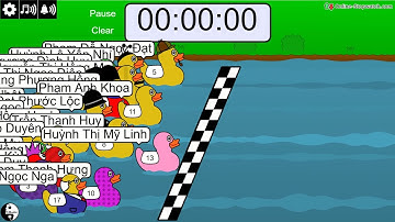 (Hỗ trợ dạy học) P2 Đua vịt - Duck Race | Tutorial