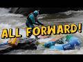 ALL FORWARD! Becoming an urban raft guide