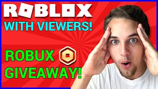 🔴 ROBUX GIVEAWAY in Pls Donate! | Viewers Pick the Games! | Roblox Live Stream