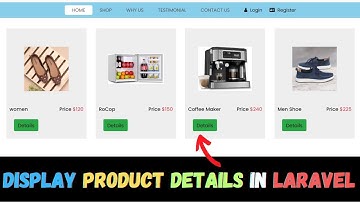 #22 Display Product Details in Laravel Project | Laravel E-Ccommerce Project Tutorial