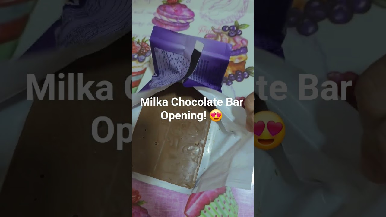 Milka Chocolate Unwrap & Enjoy! 