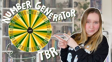 Random Number Generator chooses my April TBR 📚💕