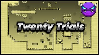 Twenty Trials By Morpe easy Demon all Coins  Geometry Dash 22