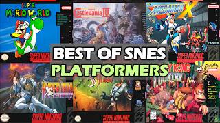 TOP 45 BEST PLATFORMER GAMES ON SNES || SNES GAMES