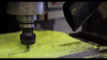 CNC milling G10 Knife handles