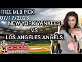 MLB Picks and Predictions - New York Yankees vs Los Angeles Angels, 7/17/23 Free Best Bets & Odds