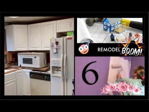 Mobile Home Remodel Episode 6 Upper Cabinets Paint Dancing