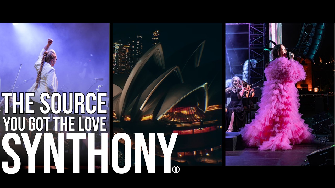 SYNTHONY – The Source & Candi Staton ‘You Got The Love’ (Live @SydneyOperaHouse Forecourt 2025)