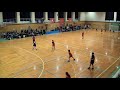 大会２日目（女子） 羽後(秋田県) ×東久留米西(東京都)