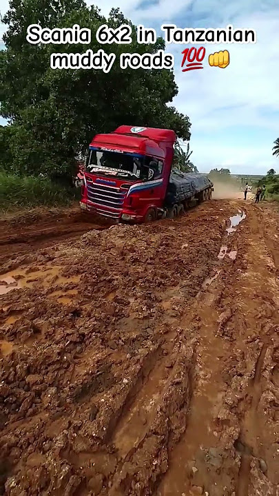 Scania 6x2 truck Driving In Tanzania 🇹🇿 16 June 2024