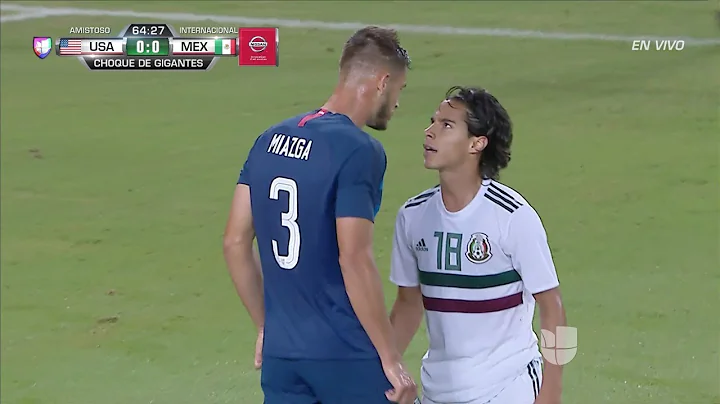 Diego Lainez vs USA (Friendly) - 9/11/18 HD 720p B...