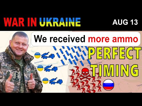 13 Aug: MASSIVE ONSLAUGHT: Unlimited Shells VS Russian Human Wave Attacks | War in Ukraine Explained