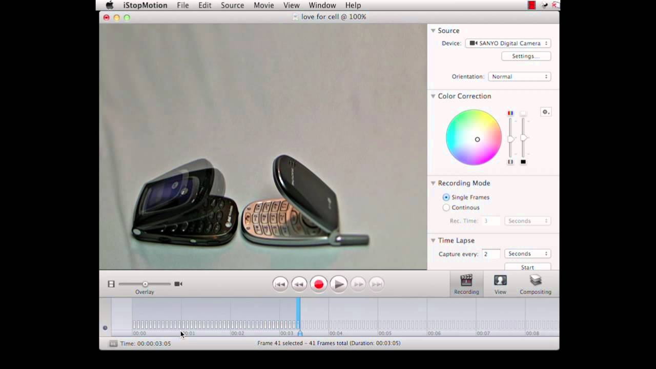 iStopmotion Express in 