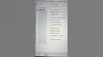 Create Dropdown In Excel/Google Sheet ✌️ | Excel/Gsheet Tips And Tricks 🔥 #shorts #excel #bytetech