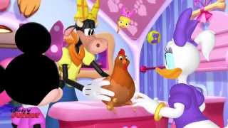 Minnie's Bow-Toons - Freaky Fowl Day - Clarabelle Turn's Into A Chicken! - Official Disney Junior HD