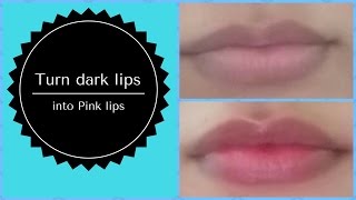 How to turn dark lips to pink lips naturally#turn dark lips to soft pink lips naturally screenshot 4