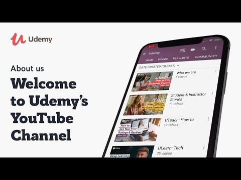 Welcome to Udemy's YouTube Channel