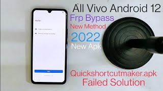 Vivo V21 5g Frp Bypass Android 12 New Method Without Pc 2022