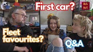 Member Q\&A with the Hublets! What first car? Which car do they miss?