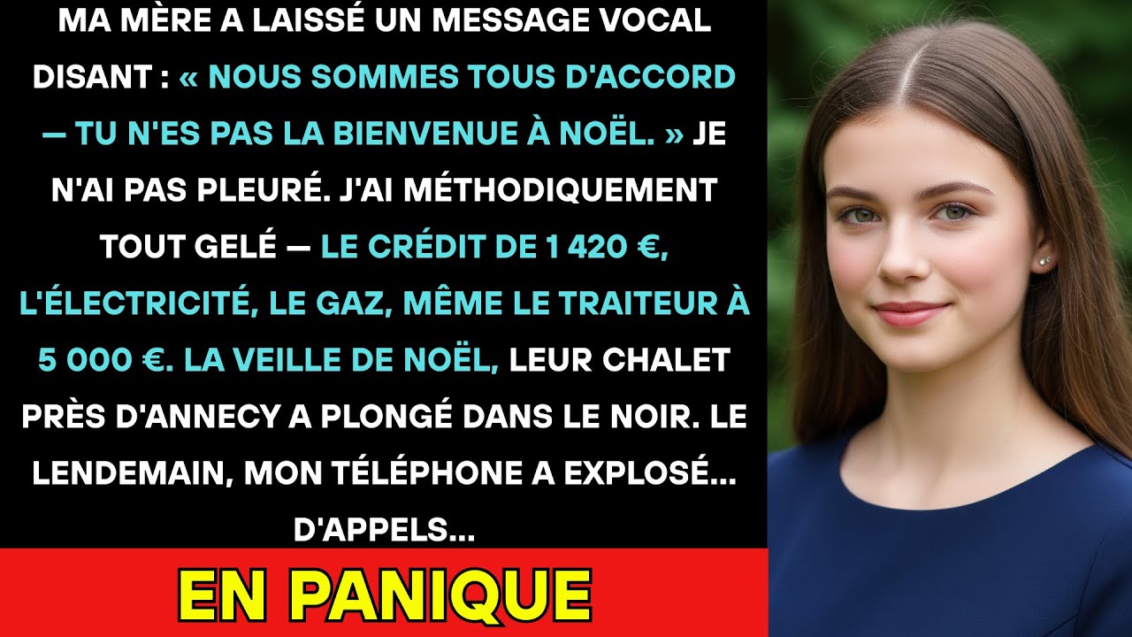 Mes Parents Ont Dit: « Nous Sommes Tous D'accord Tu N'es Pas La Bienvenue À Noël » Alors, J'ai...