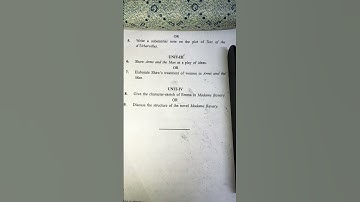 Kuk MA English 2024 2nd Semester Question Paper Literature in English 1798-1914