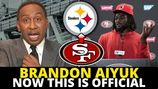 MY GOD! DO WE HAVE GOOD NEWS?! STEELERS WILLING TOSIGN BRANDON AIYUK?! PITTSBURGH STEELERS NEWS