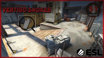 CS:GO - Essential VERTIGO Smokes in 3 minutes - (128 tick) *2020* UPDATED!