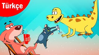Ta-Ta-Ta-Taaam Bebek Dinozor Ve Kas Adam Fare Çocuklar Için Komik Çizgi Filmler Türkçe
