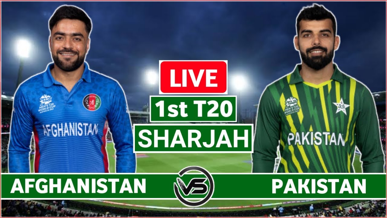 Pakistan vs Afghanistan T20 Live Scores PAK vs AFG 1st T20 Live