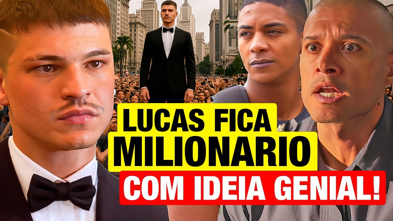 DONA DE MIM - LUCAS FICA MILIONÁRIO com IDEIA GENIAL e surpreende o capitão Barbosa! Resumo hoje
