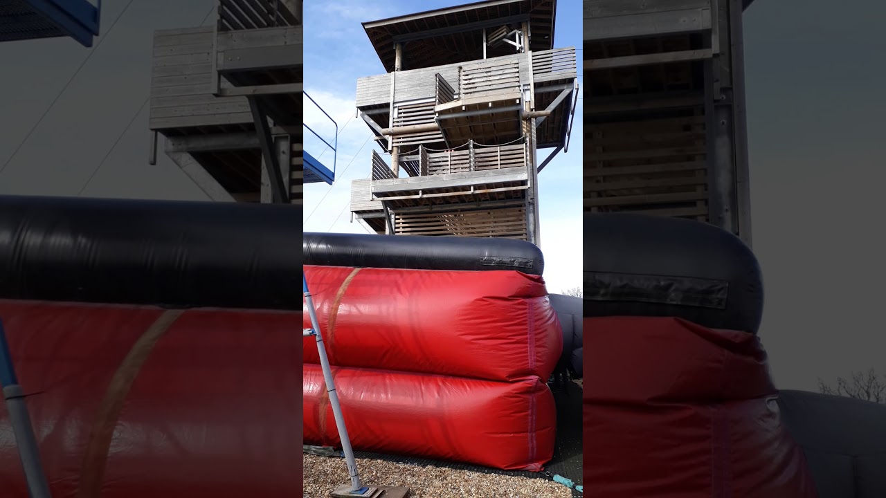 Mya jumps off rush wickstead park