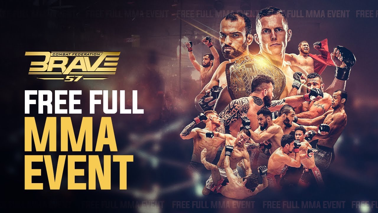 FREE Full MMA Event BRAVE CF 57 Bahrain FREE MMA Fights BRAVE TV