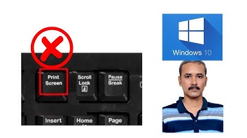 How to Turn Off Print Screen Key on Windows 10 | GearUpWindows Tutorial