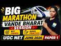 UGC NET Paper 1 Marathon Revision 2026 🚀|Mind Maps + Quick Practice + Most Important Concepts