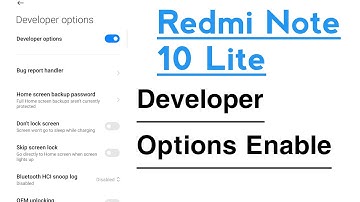 Redmi Note 10 Lite How To Enable Developer Options | Note 10 Lite Developer Options Kaise Kare