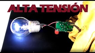 GENERADOR DE ALTA TENSIÓN 39 000 V!  ( Cómo hacer )