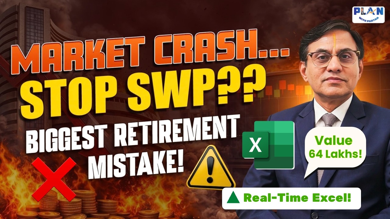 Swp Excel Template Nifty Correction..😨 SWP Stop பண்ணிடலாமா⁉️ History + Live SWP Excel ...