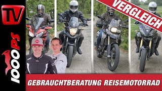 Gebrauchtberatung - Wie viel Enduro braucht ein Reisemotorrad? NC700, Tiger 1050, F800GS, Tracer 700