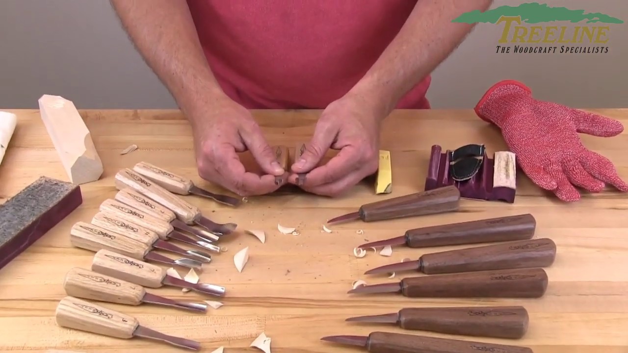 Wood carving tools There is a link to the video lesson.