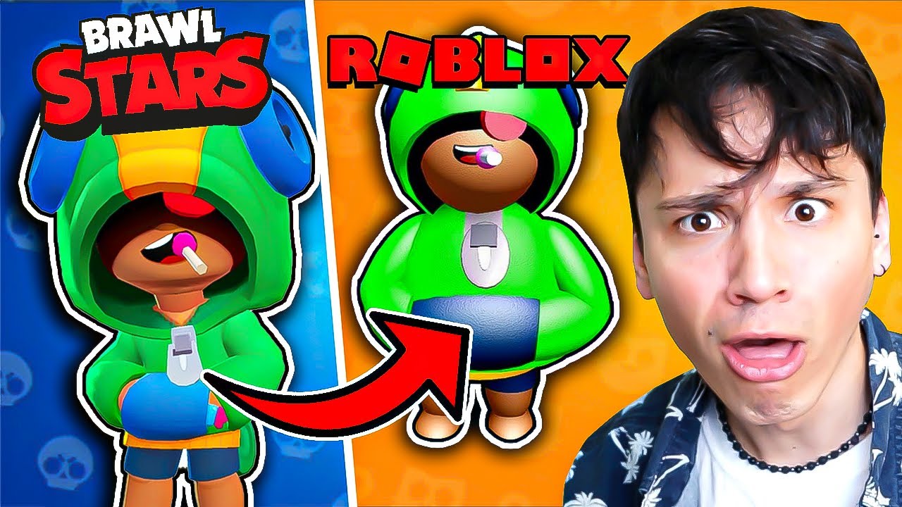 БРАВЛ СТАРС НО ЭТО РОБЛОКС?💀 ЛЕОН УЖЕ НЕ ТОТ!🤣 BRAWL STARS В ROBLOX🤣