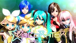 Video voorbeeld van "[60fps Full] DECORATOR - Hatsune Miku 初音ミク Project DIVA Arcade English lyrics Romaji subtitles"