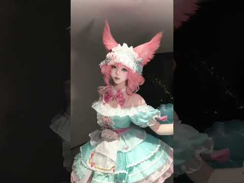 Lên đồ đi bắt thỏ thui :/ #cosplay #douyin
